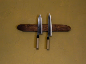NOYER KNIFE MAGNET RACK / AMERICAN WALNUT*