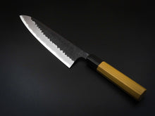 Load image into Gallery viewer, YAMAMOTO TSUCHIME KUROUCHI GYUTO 210MM AOGAMI2  MAGNOLIA WOOD HANDLE*
