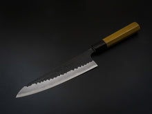 Load image into Gallery viewer, YAMAMOTO TSUCHIME KUROUCHI GYUTO 210MM AOGAMI2  MAGNOLIA WOOD HANDLE*
