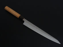 Load image into Gallery viewer, HITOHIRA GINSAN NASHIJI SUJIHIKI 240MM CHERRY WOOD HANDLE
