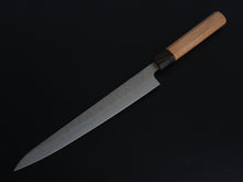 Load image into Gallery viewer, HITOHIRA GINSAN NASHIJI SUJIHIKI 240MM CHERRY WOOD HANDLE
