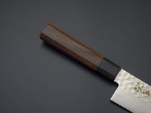 Load image into Gallery viewer, KICHIJI 45 LAYER HAMMERED DAMASCUS GYUTO 180MM ROSEWOOD HANDLE

