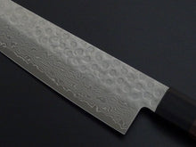 Load image into Gallery viewer, KICHIJI 45 LAYER HAMMERED DAMASCUS GYUTO 180MM ROSEWOOD HANDLE
