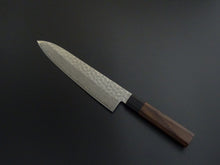 Load image into Gallery viewer, KICHIJI 45 LAYER HAMMERED DAMASCUS GYUTO 210MM ROSEWOOD HANDLE
