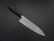 Load image into Gallery viewer, HITOHIRA AOGAMI-2 DAMASCUS GYUTO ROSEWOOD HANDLE 210MM*
