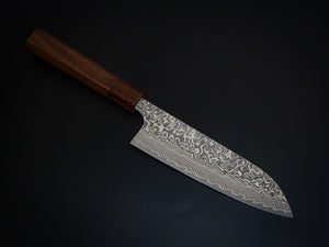 YOSHIMI SG2 DAMASCUS SANTOKU 170MM SELECT HANDLE