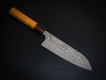 Load image into Gallery viewer, YOSHIMI SG2 DAMASCUS SANTOKU 170MM SELECT HANDLE

