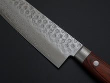Load image into Gallery viewer, KICHIJI VG-10 33 LAYER HAMMERED DAMASCUS SANTOKU KNIFE 180MM
