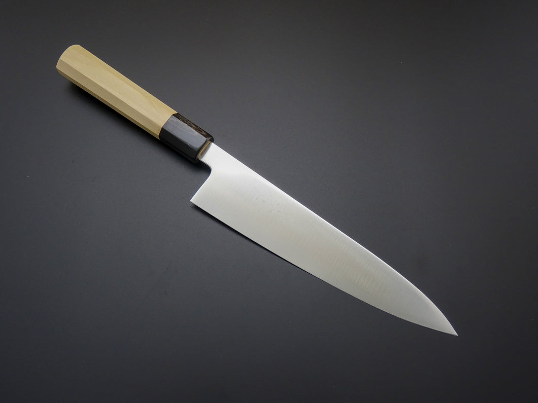 KICHIJI VG-1 WA-GYUTO OCTAGONAL MAGNOLIA HANDLE 210MM WITH SAYA