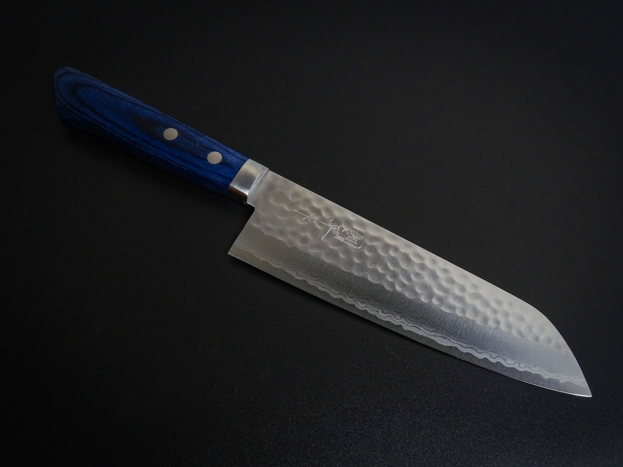MASUTANI KOKURYU VG-10 HAMMERED DAMASCUS SANTOKU 170MM