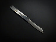 HIGONOKAMI SK WARIKOMI  CRAFT KNIFE BLACK HANDLE LARGE SIZE