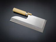 KICHIJI HAMMER FORGED SHIROGAMI-2 SOBAKIRI / MENKIRI 270MM