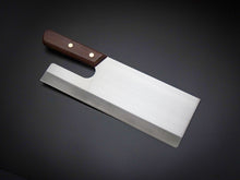 Load image into Gallery viewer, CARBON STEEL  MENKIRI / SOBAKIRI KNIFE 270MM ROSE WOOD HANDLE
