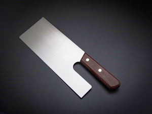 CARBON STEEL  MENKIRI / SOBAKIRI KNIFE 270MM ROSE WOOD HANDLE**