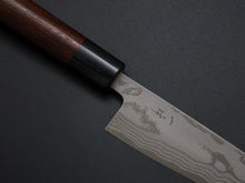 Load image into Gallery viewer, HITOHIRA AOGAMI-2 DAMASCUS PETTY ROSEWOOD HANDLE 135MM
