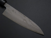 Load image into Gallery viewer, HITOHIRA AOGAMI-2 DAMASCUS PETTY ROSEWOOD HANDLE 135MM
