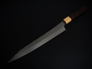 YU KUROSAKI SG2 SENKO SUJIHIKI ROSE WOOD HANDLE 240MM**