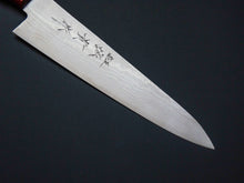 Load image into Gallery viewer, SHIGEKI TANAKA VG-10 17-LAYER DAMASCUS PETTY KNIFE 150MM WINE RED HANDLE
