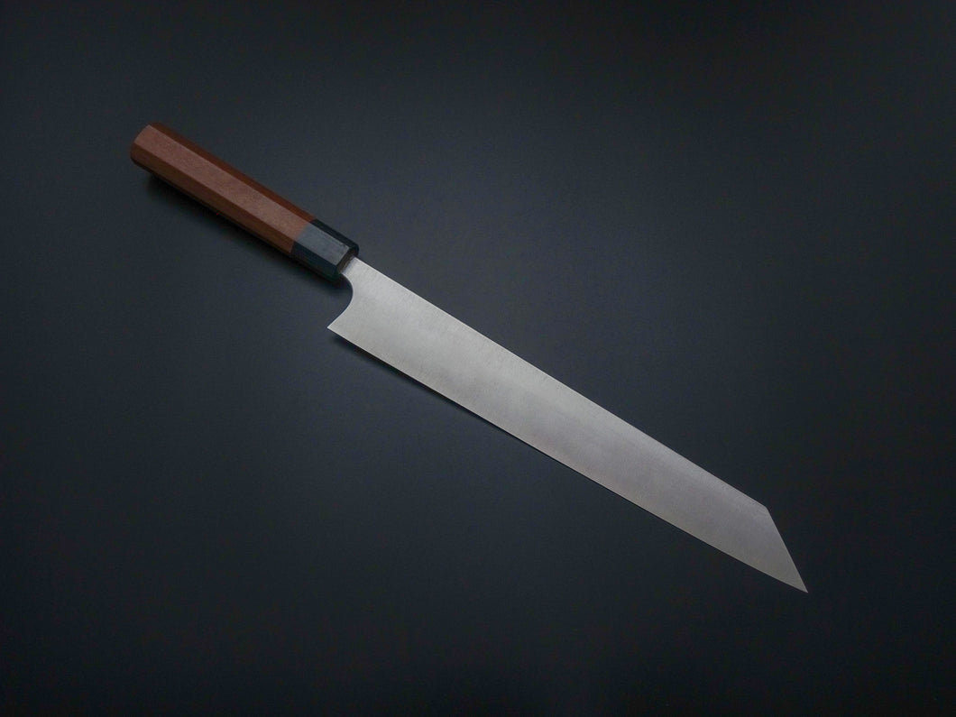 KOTETSU R2 SUJIHIKI / CARVING KNIFE 270MM JARRAH WOOD HANDLE