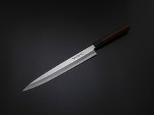 Load image into Gallery viewer, KICHIJI LEFT-HANDED JOSAKU YANAGIBA 270MM ROSEWOOD HANDLE
