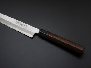 KICHIJI LEFT-HANDED JOSAKU YANAGIBA 240MM ROSE WOOD HANDLE