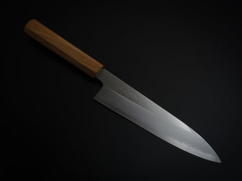 HADO GINSAN GYUTO 210MM SAKURA / CHERRY HANDLE FORGED BY SHOGO YAMATSUKA