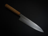 HADO GINSAN GYUTO 210MM SAKURA / CHERRY HANDLE FORGED BY SHOGO YAMATSUKA
