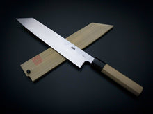 Load image into Gallery viewer, KICHIJI AOGAMI-1 HONGASUMI KIRITUSKE KNIFE 240MM OCTAGONAL HANDLE
