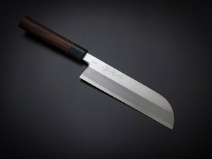 KICHIJI AOGAMI-2 KAMAGATA USUBA 195MM ROSE WOOD HANDLE*