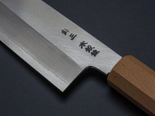 Load image into Gallery viewer, OUL GINSAN SANTOKU 170MM CHERRY HANDLE FORGED BY SHOGO YAMATSUKA
