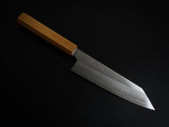 HADO GINSAN KIRITSUKE SANTOKU 180MM SAKURA / CHERRY HANDLE FORGED BY SHOGO YAMATSUKA