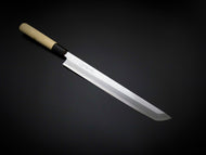 KICHIJI JOSAKU SAKIMARU TAKOHIKI 270MM D-SHAPE MAGNOLIA WOOD HANDLE