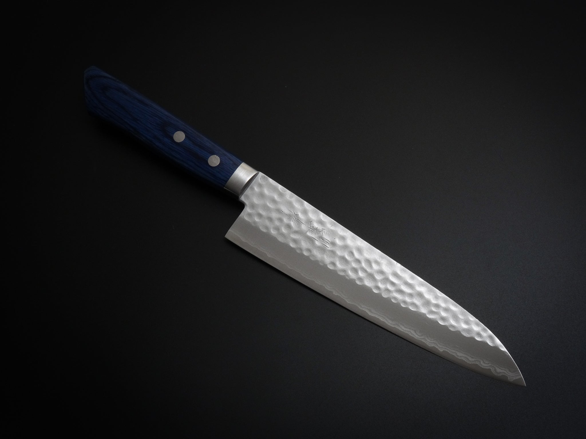 MASUTANI KOKURYU VG-10 HAMMERED DAMASCUS GYUTO 180MM