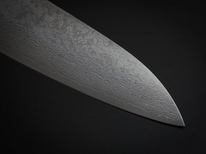 MAKOTO KUROSAKI VG-7 DAMASCUS CHEF KNIFE 210MM EBONY OCTAGONAL HANDLE*