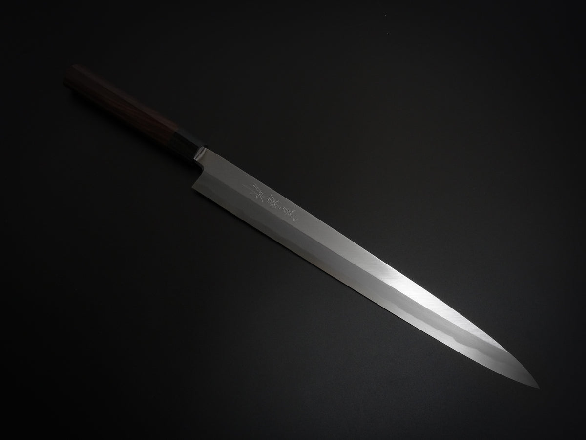 KICHIJI JOSAKU YANAGIBA 330MM ROSEWOOD DSHAPE HANDLE KATABA Japanese
