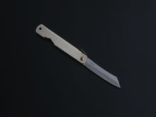 Load image into Gallery viewer, HIGONOKAMI SK WARIKOMI  CRAFT KNIFE SILVER HANDLE MEDIUM SIZE
