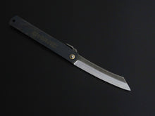 Load image into Gallery viewer, HIGONOKAMI MONO HIGH CARBON STEEL CRAFT KNIFE BLACK HANDLE LARGE SIZE
