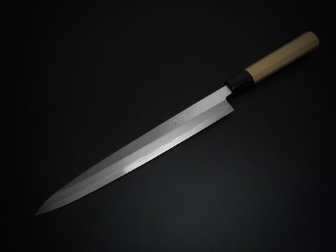 KICHIJI LEFT HANDED JOSAKU YANAGIBA 270MM MAGNOLIA OCTAGONAL HANDLE
