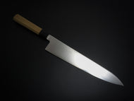 KICHIJI ALL VG-1 WA-GYUTO MAGNOLIA WOOD HANDLE 300MM WITH SAYA