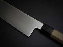 Load image into Gallery viewer, KICHIJI ALL VG-1 WA-GYUTO MAGNOLIA WOOD HANDLE 300MM WITH SAYA
