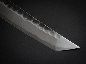 YOSHIHIRO YAUJI SHIROGAMI KUROUCHI HAMMERED SAKIMARU 270MM WENGE WOOD HANDLE