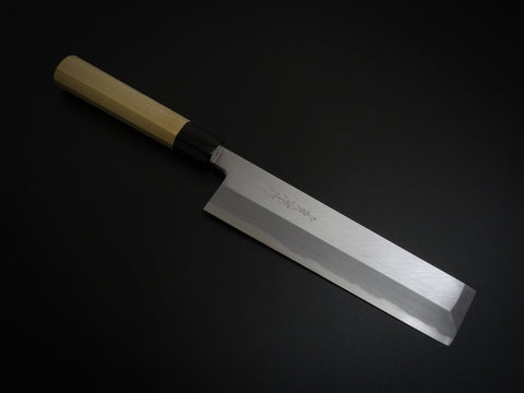 KICHIJI JOSAKU EDO USUBA 210MM OCTAGONAL MAGNOLIA WOOD HANDLE