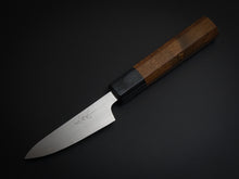 Load image into Gallery viewer, SHUNGO OGATA GINSAN PARING KNIFE 80MM MAPLE WOOD HANDLE
