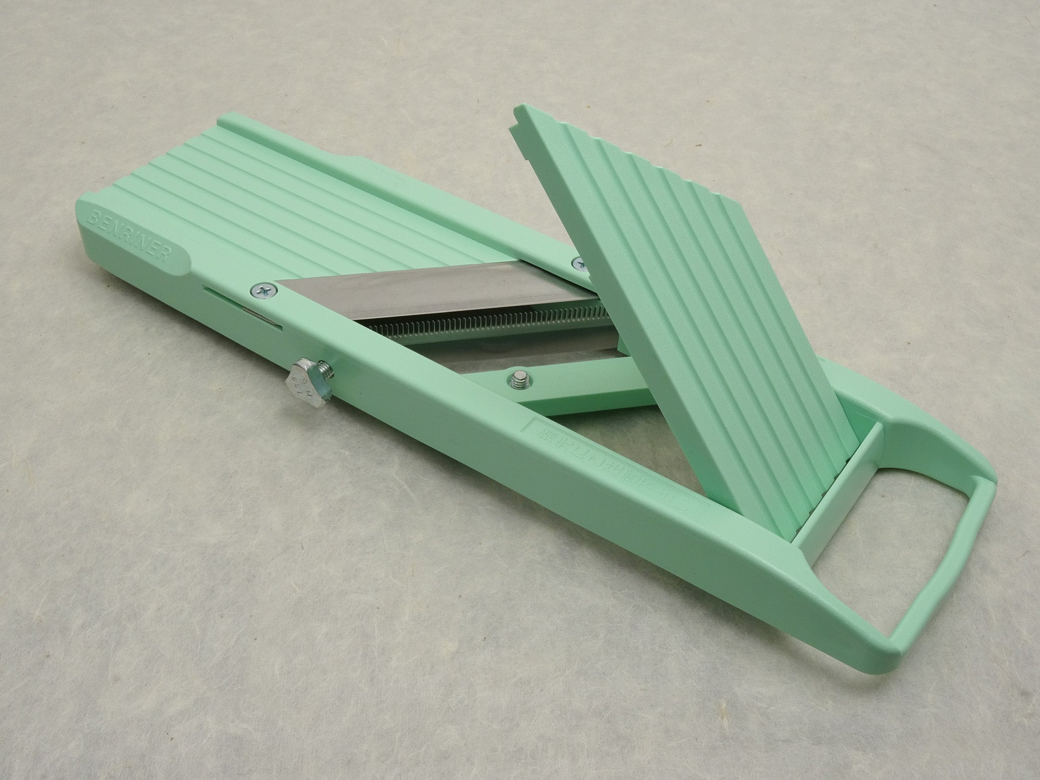 Benriner Japanese Mandoline Slicer Green Three Different Replacement Blades  New 885487986708
