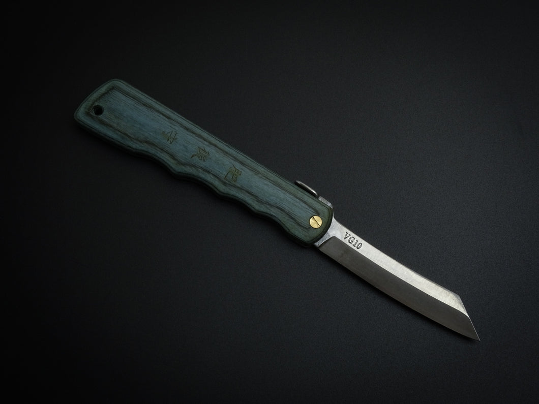 HIGONOKAMI WOODY VG-10 CRAFT KNIFE 110MM SORA